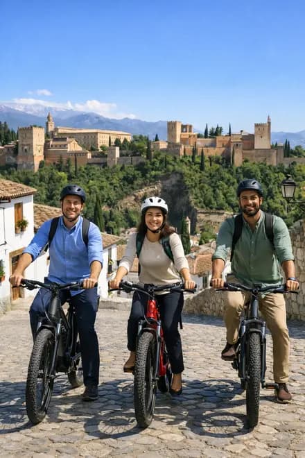 Granada en E-bike: el viaje que empieza después de la Alhambra🚲