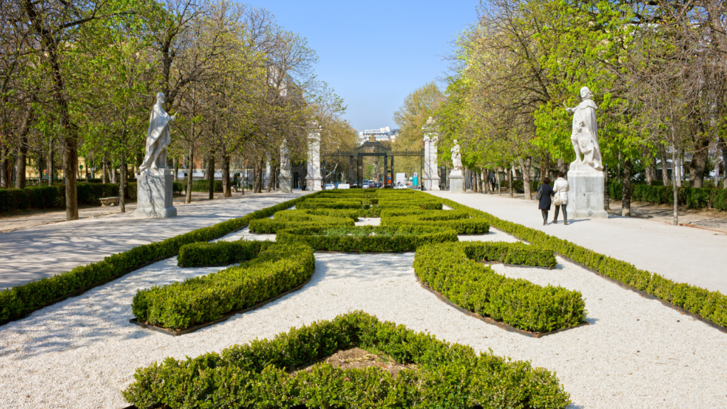 Entrada al Parque del Retiro en Madrid